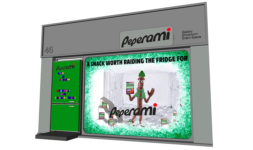 Peperami are building a walk-in fridge in London (with an ice bar inside)