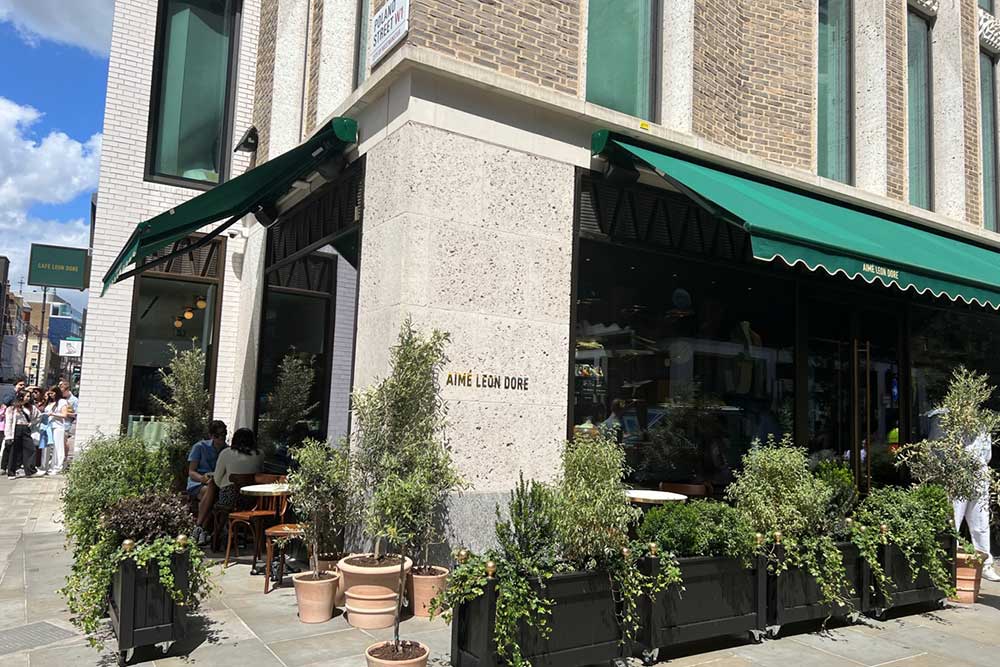 NYC's Aimé Leon Dore Opens New Greek Cafe in London's Soho - Eater London