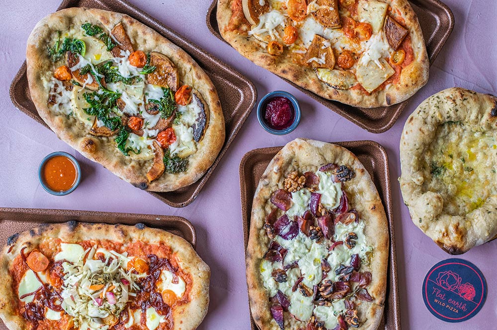 Flat Earth Pizza are opening a permanent meat-free restaurant in Bethnal Green