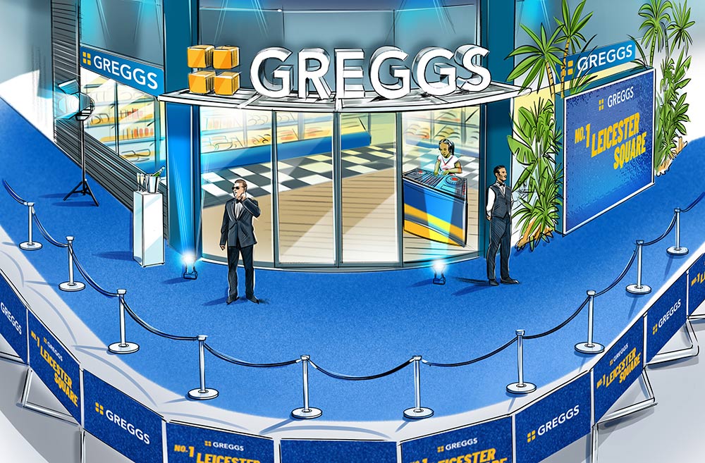 Greggs is coming to Leicester Square