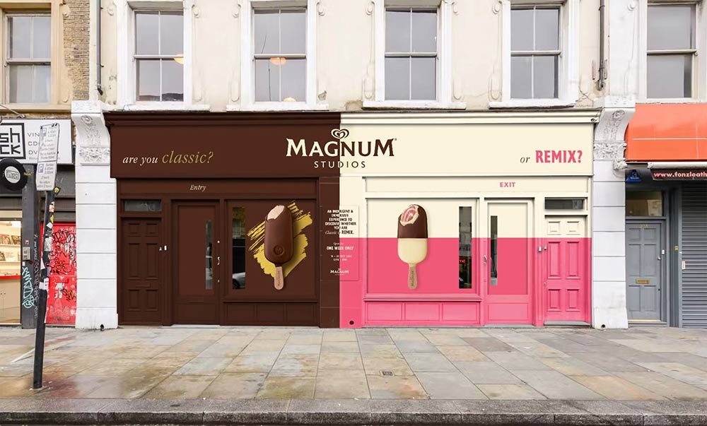 The Magnum ice cream pop-up is back with Magnum Studios in Shoreditch