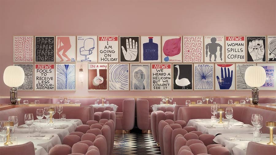 Sketch's Gallery restaurant gets a complete design overhaul from Yinka Shonibare