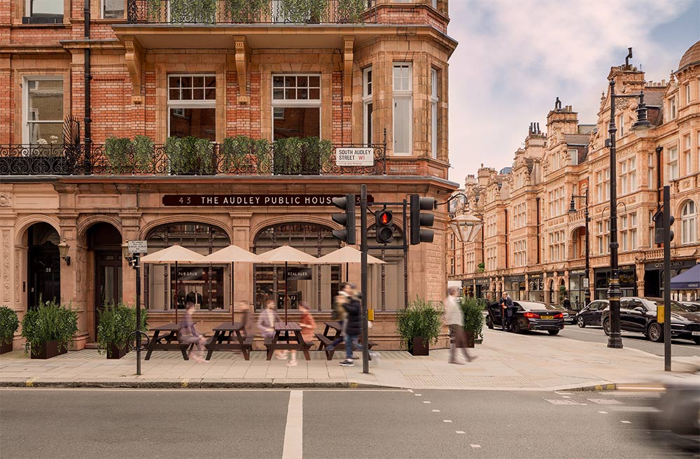 The Audley is a brand new public house (and restaurant) for Mayfair