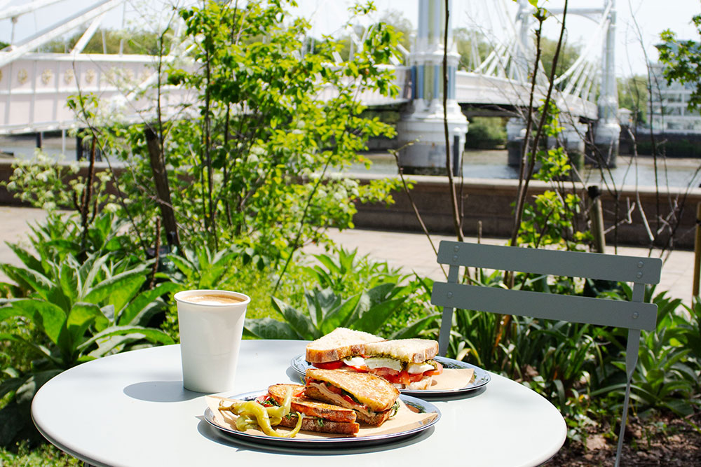 cafe pier opening chelsea embankment