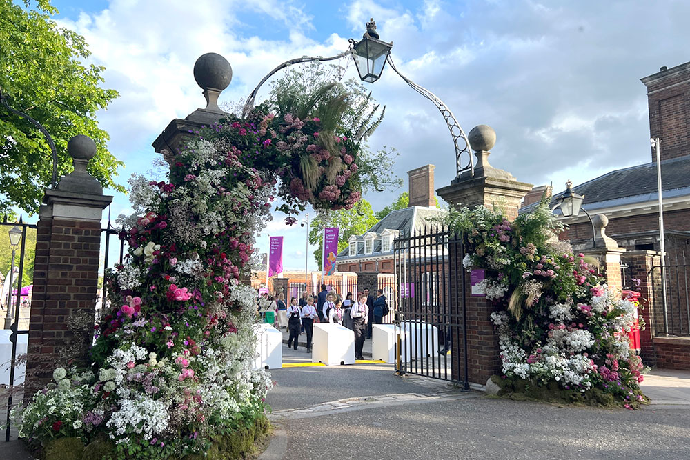 food and drink at the rhs chelsea flower show