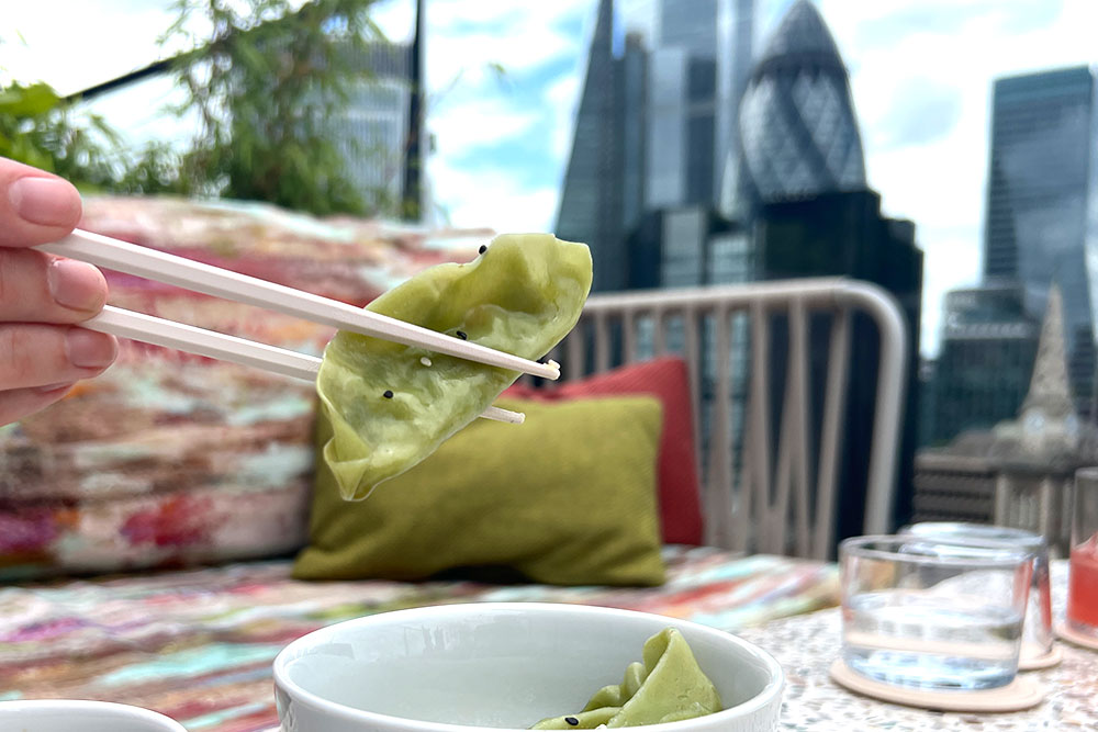 florattica weekend brunch review city of london rooftop