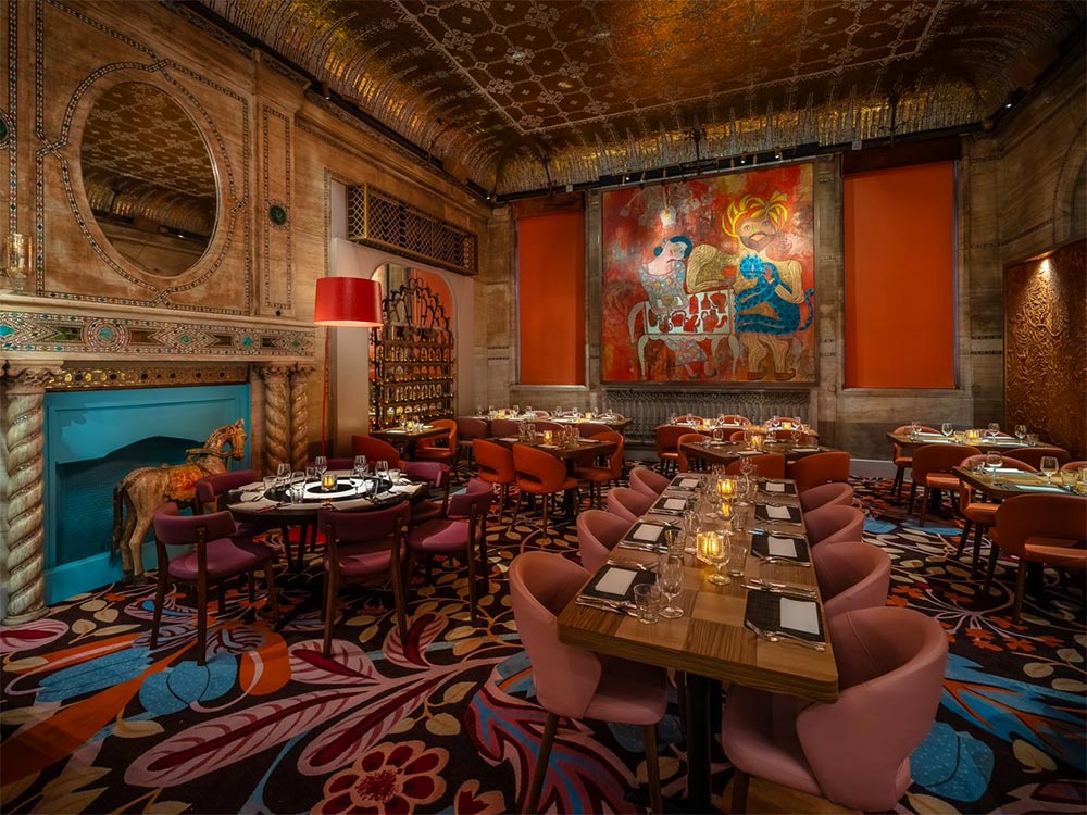 Masala Zone takes over the Grade II listed Criterion building in Piccadilly Circus