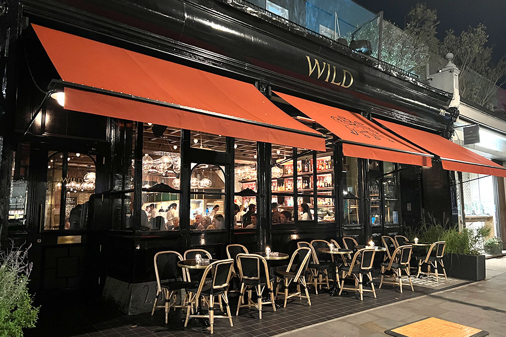 wild restaurant review notting hill london 