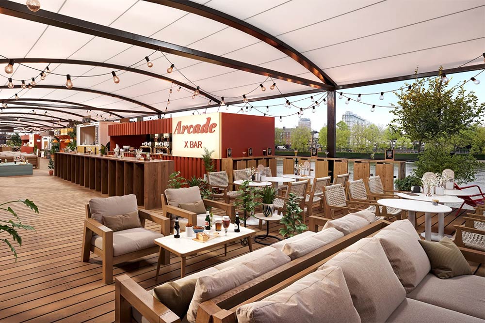 ArcadeX sees Arcade Food Hall go alfresco by the river in Battersea ...