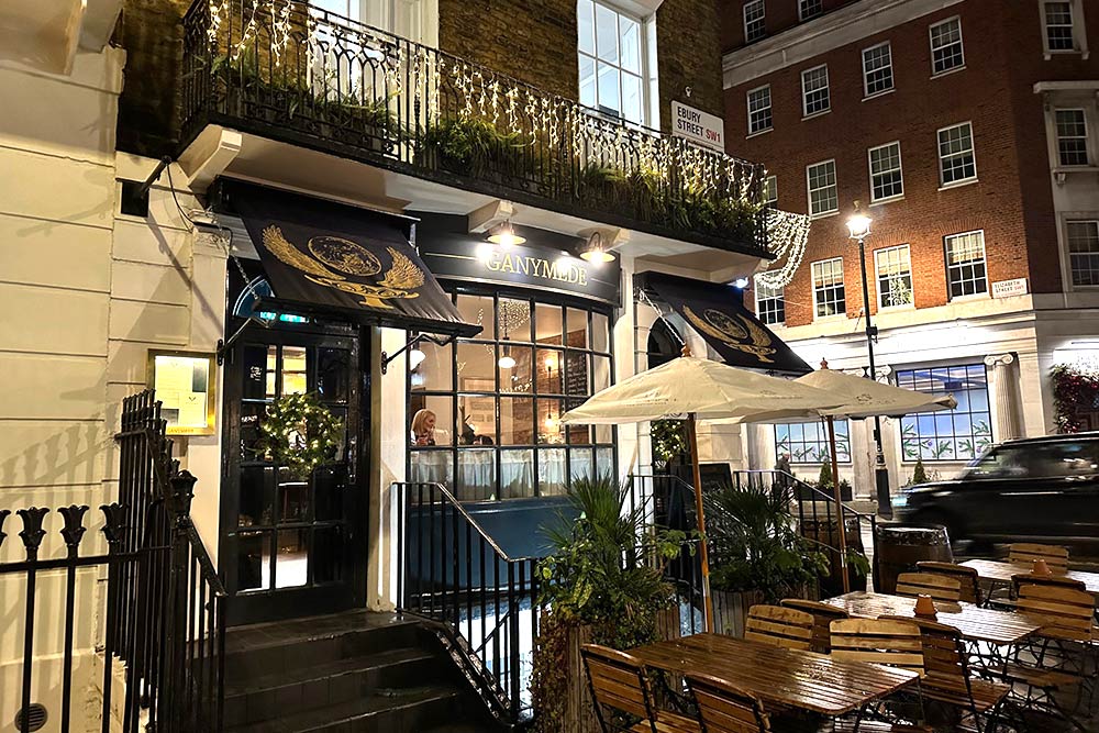 ganymede pub belgravia review london