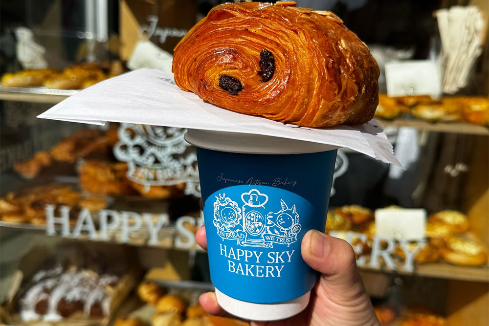 Happy Sky Bakery hanway street london