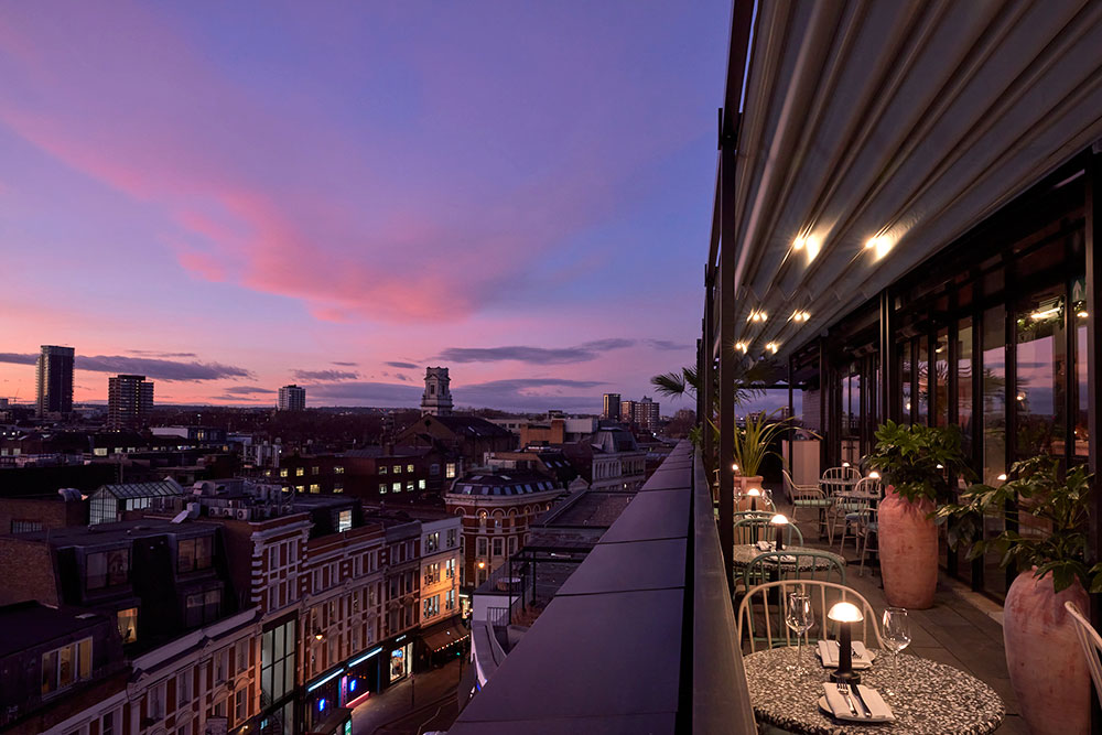 Kaso is the new rooftop bar and restaurant at One Hundred Shoreditch ...