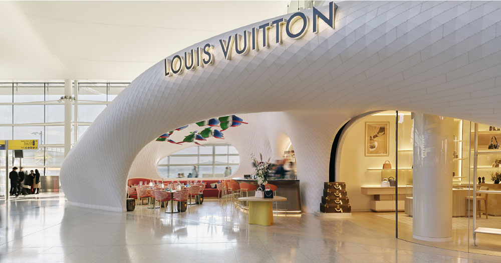 Louis Vuitton have opened Le Café by Cyril Lignac in their store at Heathrow