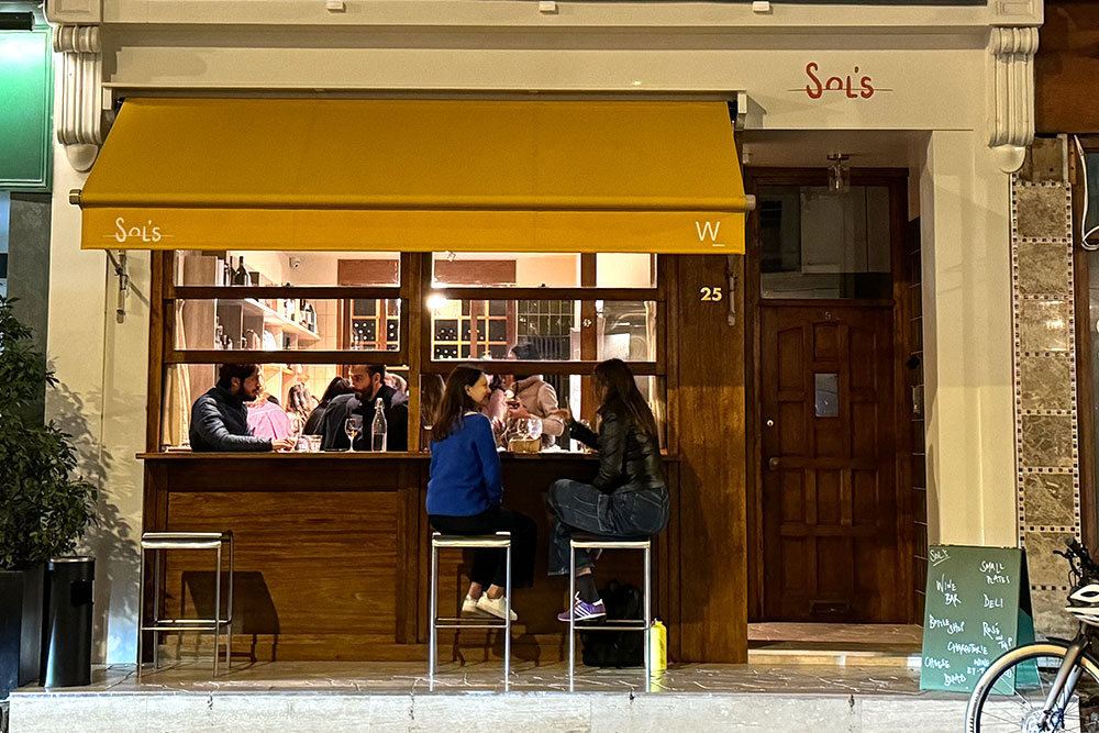 sol's bayswater review wine bar london