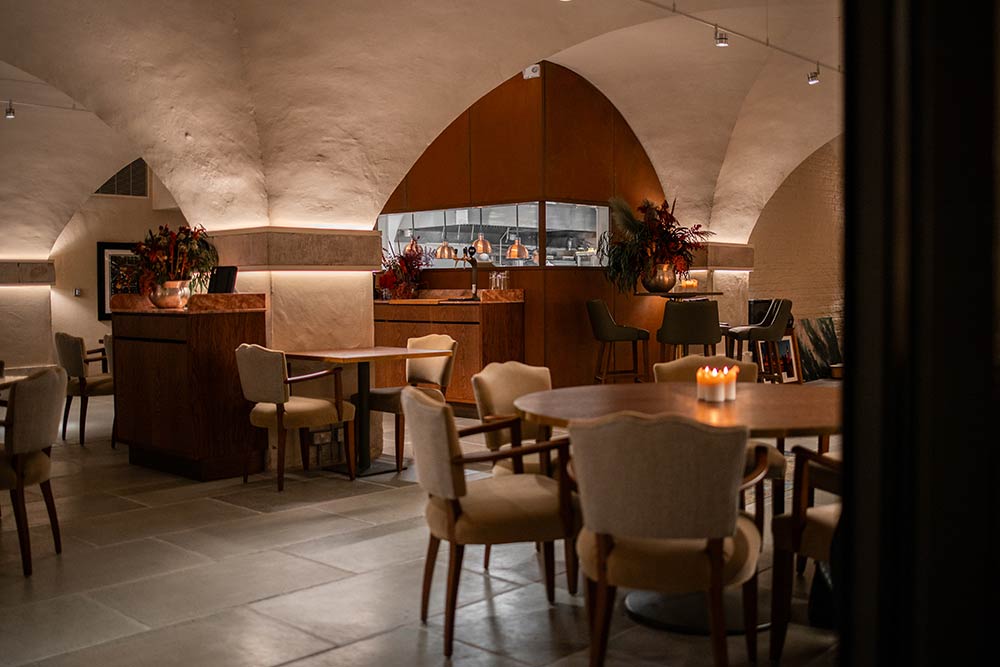 Undercroft is now opening with Aldo Zilli in the kitchen