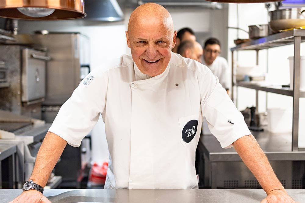 Undercroft is now opening with Aldo Zilli in the kitchen