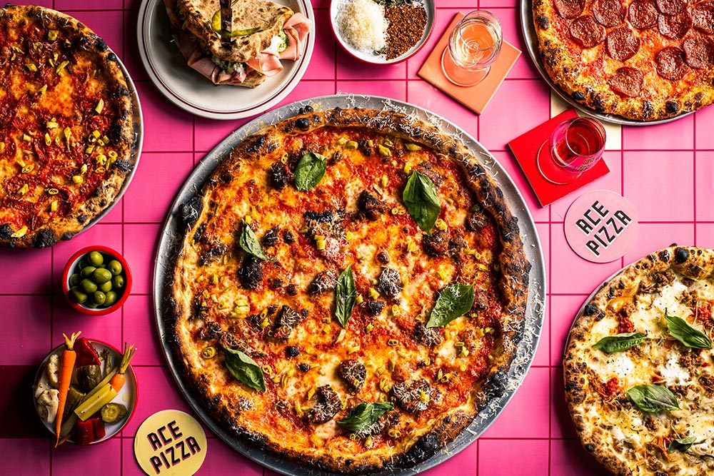 Ace Pizza brings a cross between Neapolitan and NYC-style pizzas to Victoria Park