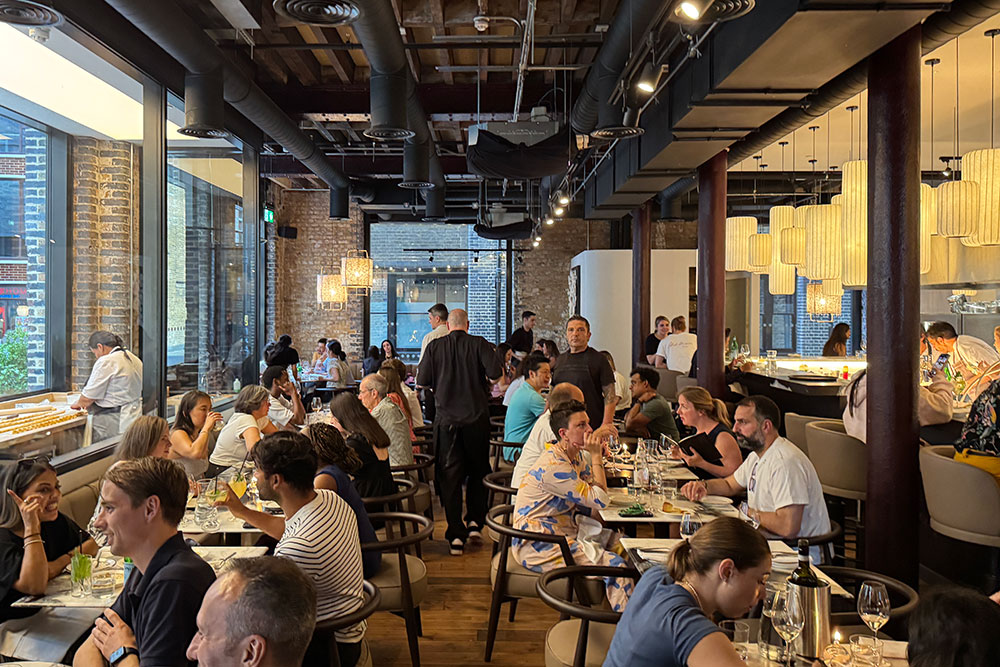 osteria angelina restaurant review london