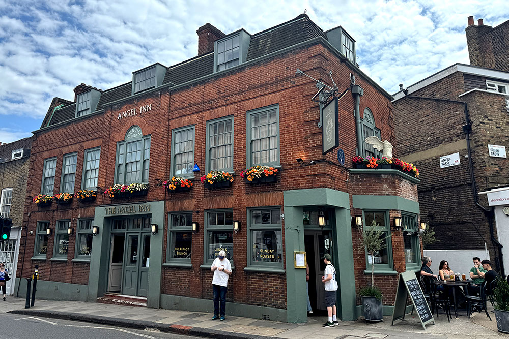 the angel inn highgate review sunday roast