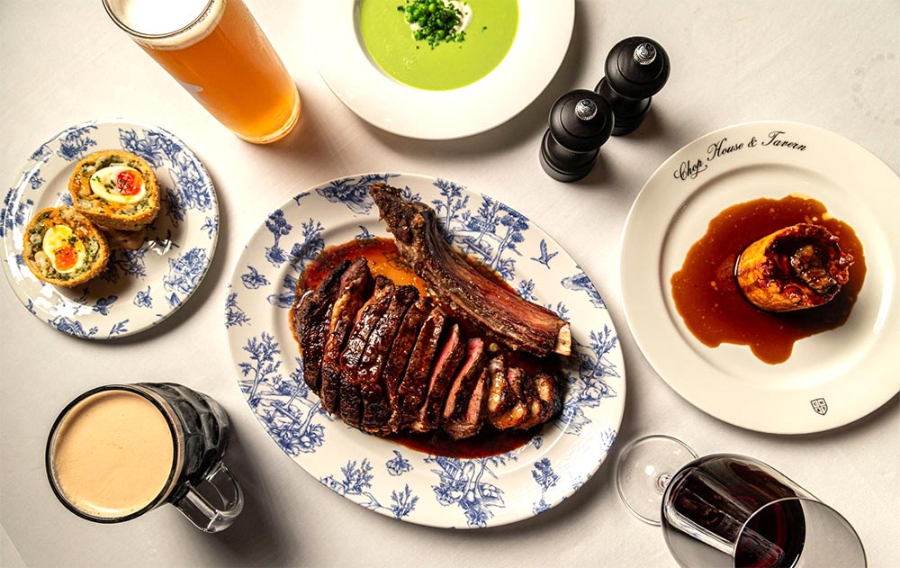 Liverpool Street Chop House brings Guinness in tankards and steaks with your choice of knife to the City