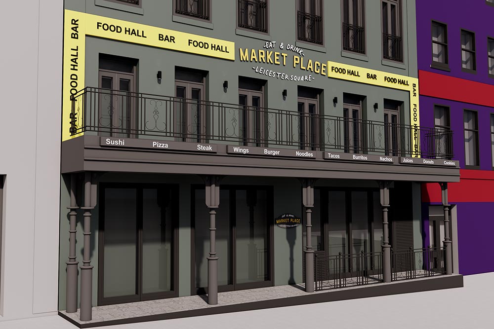 Leicester Square's new food hall promises to be the biggest in London