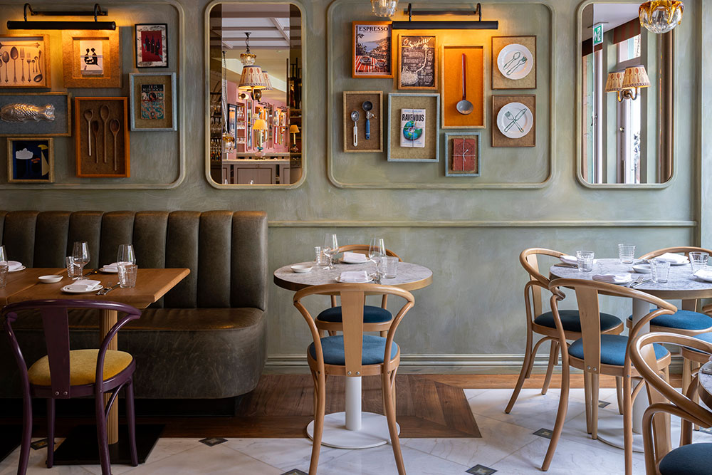 Angela Hartnett's latest Cafe Murano is in Marylebone