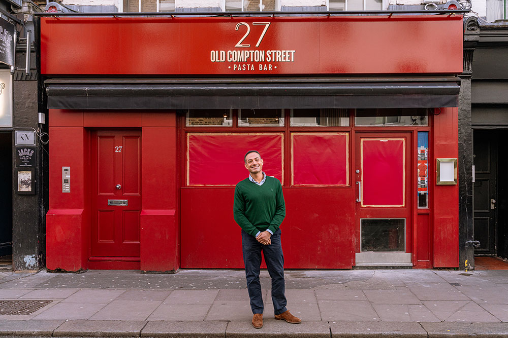 27 Old Compton Street is aiming to be Soho's hot new pasta bar