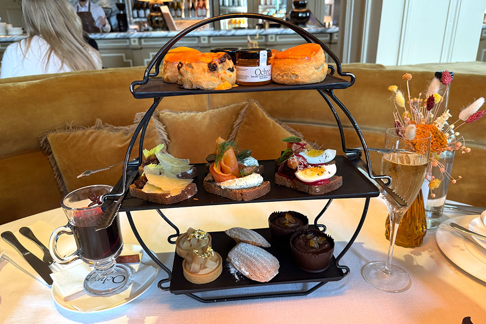 ochre national gallery afternoon tea review london