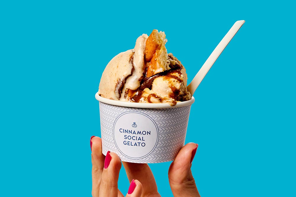 Ole & Steen are launching a Cinnamon Social gelato - and they're giving away free scoops