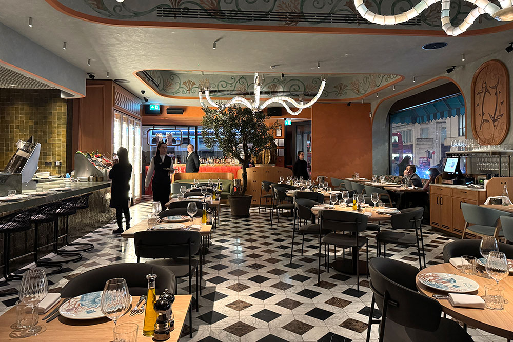 osteria del mare london restaurant review