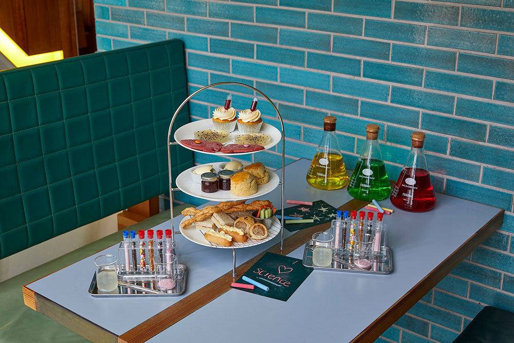 The Science Museum launches its own science experimental afternoon tea