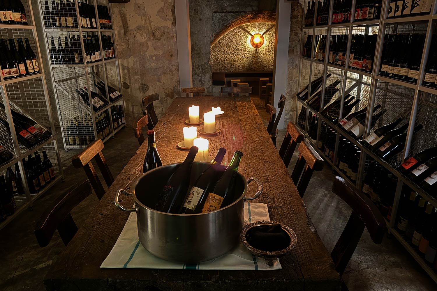 Stable Wines is a combo shop and underground wine bar from the Goodbye Horses team