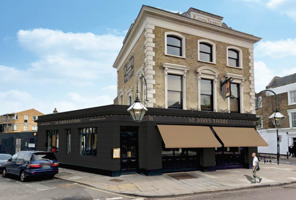 19th century pub St John's Tavern in Archway is reopning after a £1 million makeover