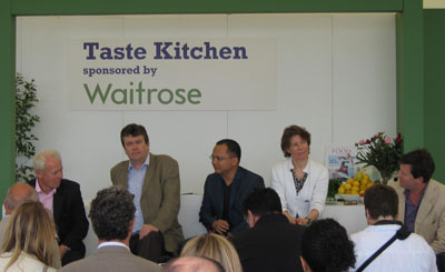 Waitrose panel at Taste of London