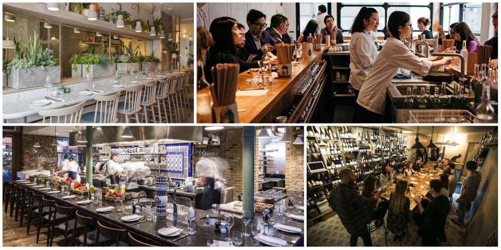 Best restaurants in London by type Hot Dinners