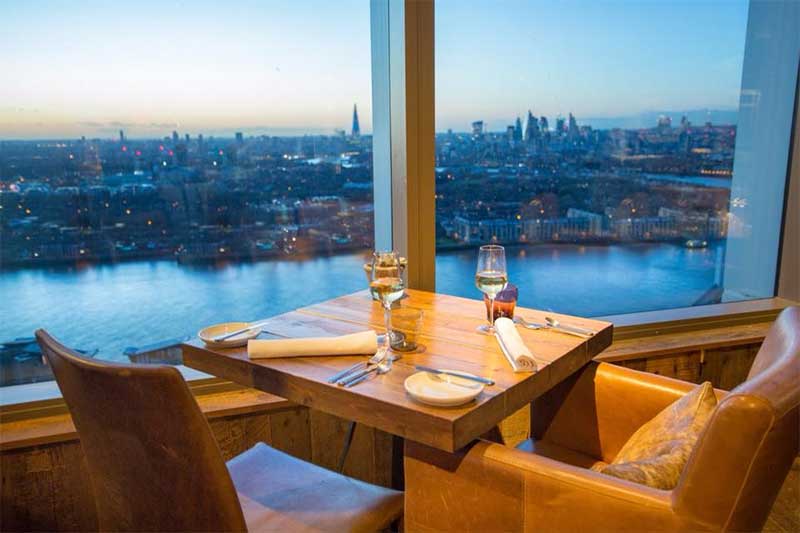 Restaurants with a view - the best high-rise dining in London | Hot ...