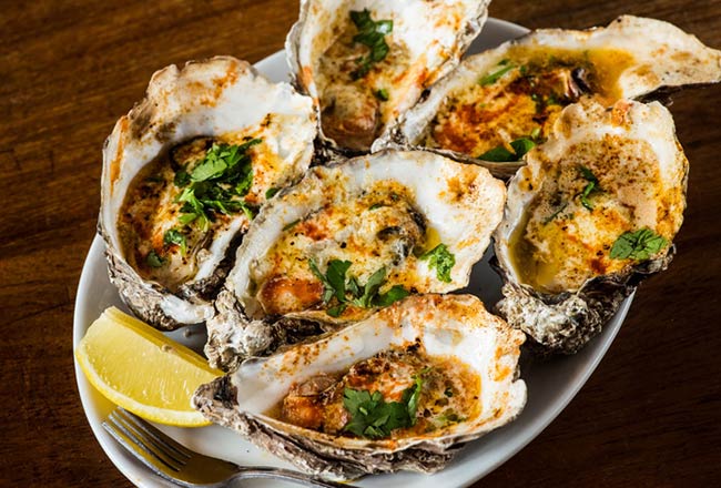 Chargrilled oyster kit from Decateur