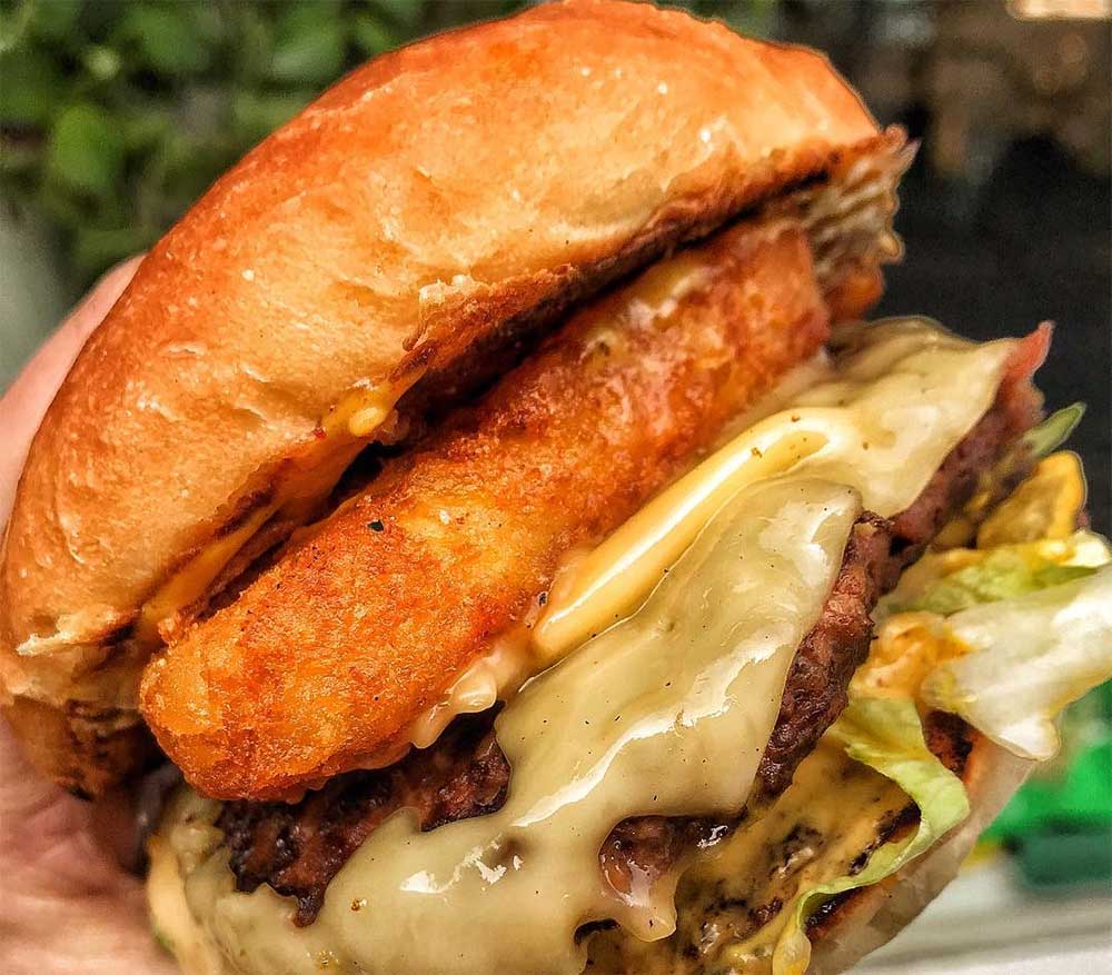 Oowee Vegan - The Big OoVee burger