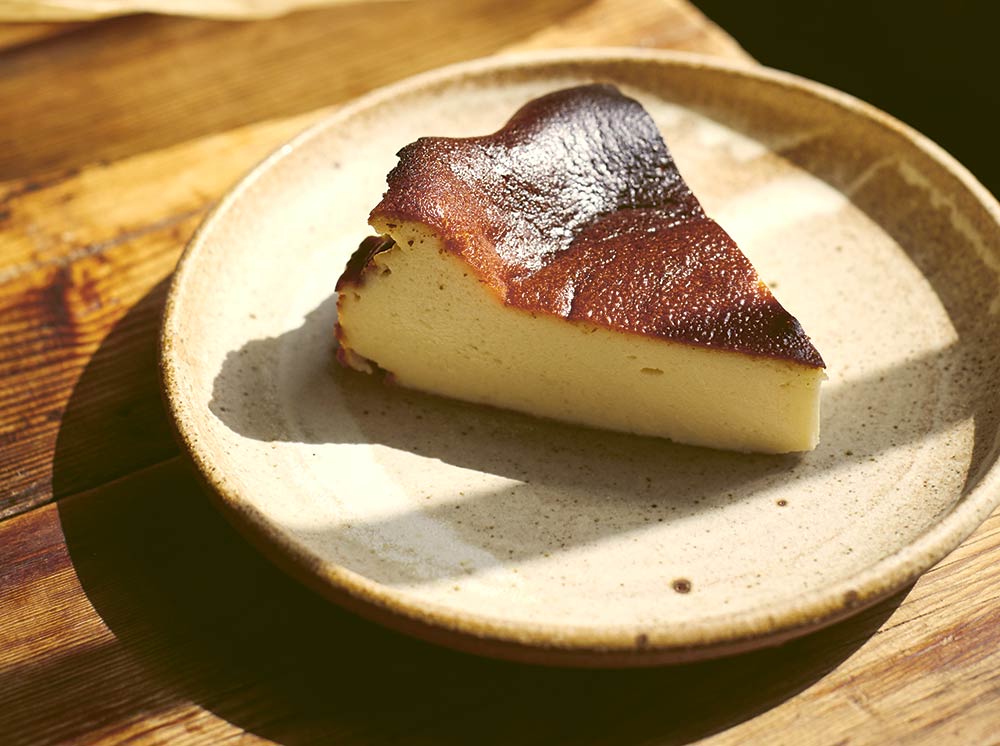 Honeyed Basque cheesecake recipe, from Crave by Ed Smith