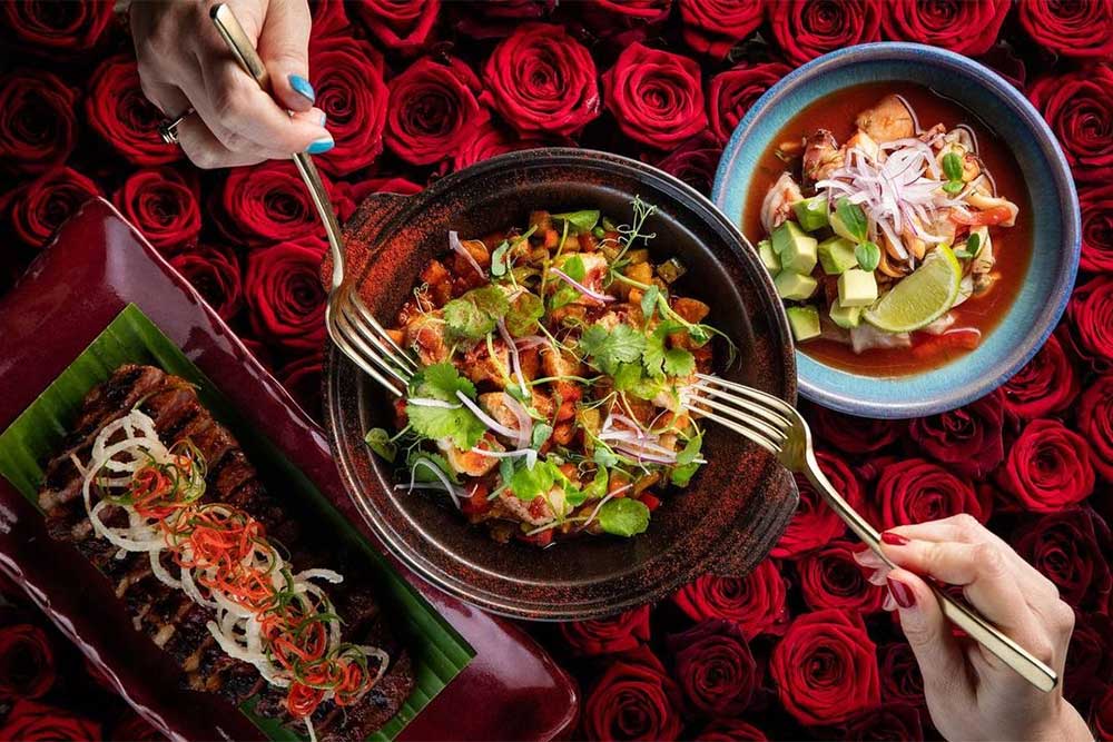 Restaurants delivering Valentine's Day feasts and more