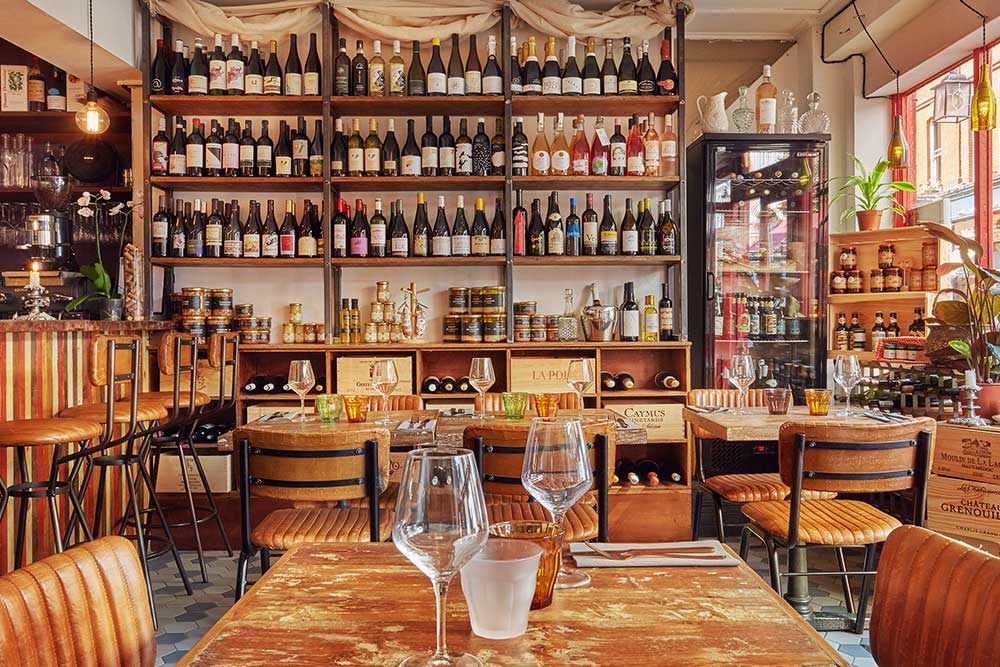 Lady of the Grapes wine bar london