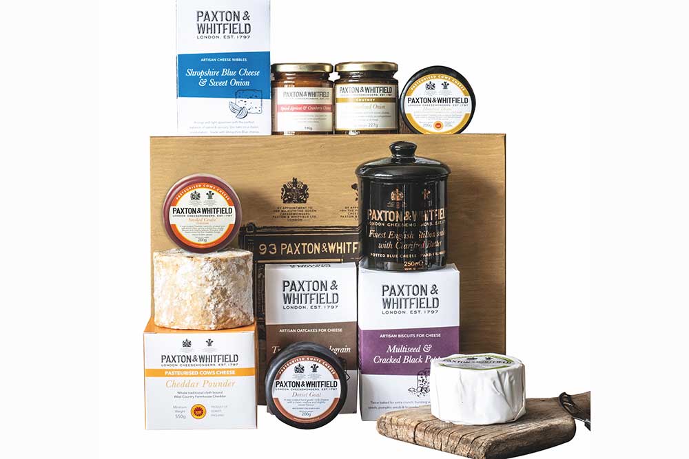 Paxton & Whitfield Christmas hamper
