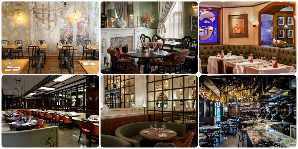 Best restaurants in London by type Hot Dinners