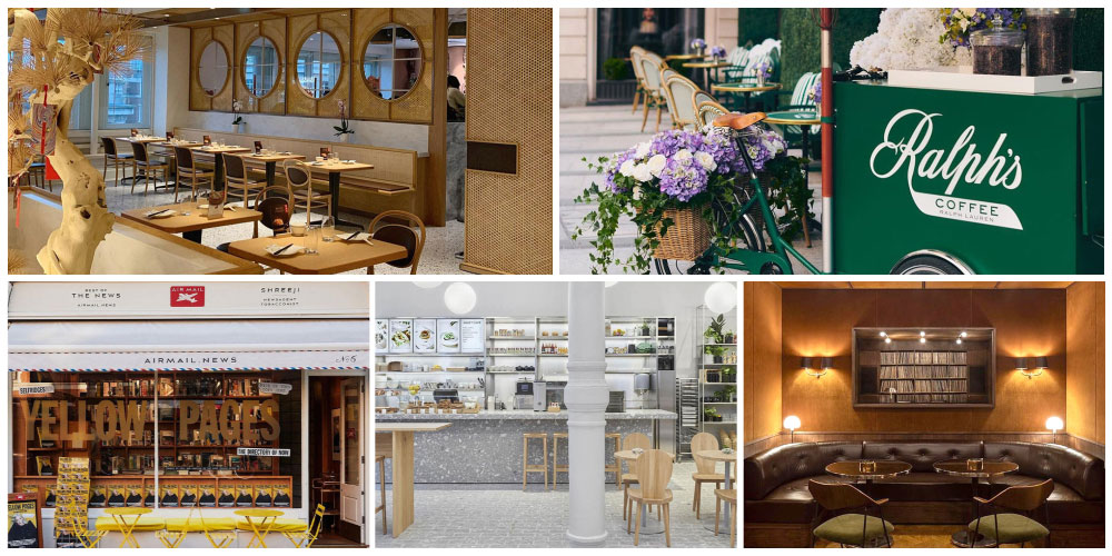 London's most fashionable in-store cafes and restaurants