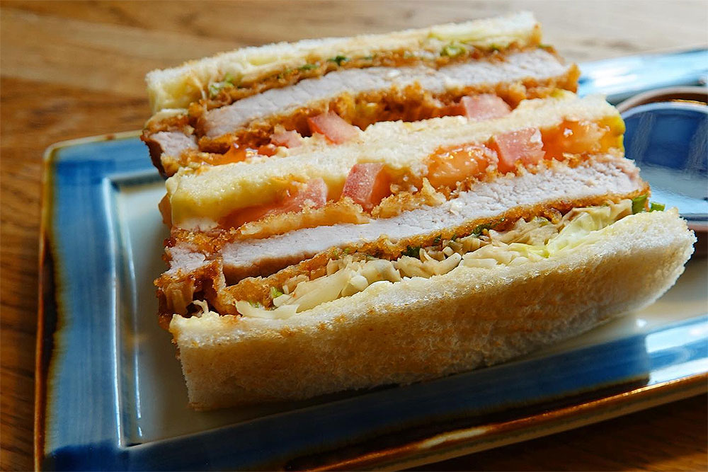  The katsu sandos at Tanakatsu