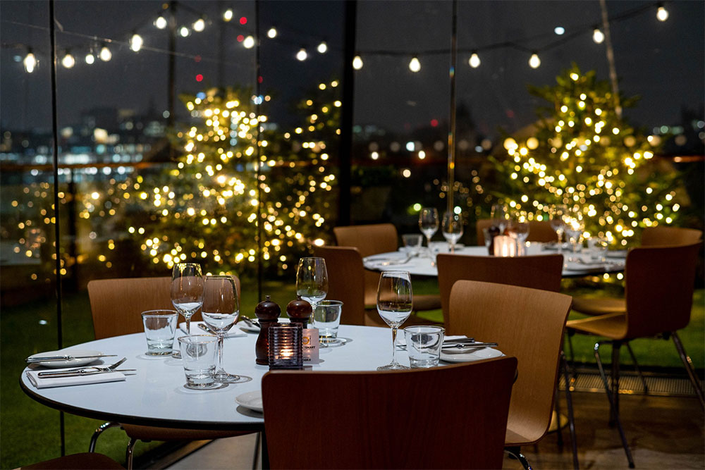 book your London Christmas party at oxo tower
