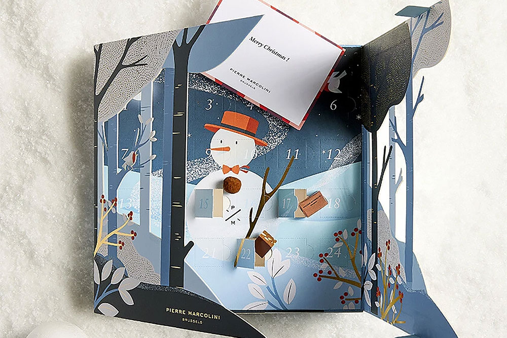 Pierre Marcolini "Gentleman of the snow" Advent Calendar