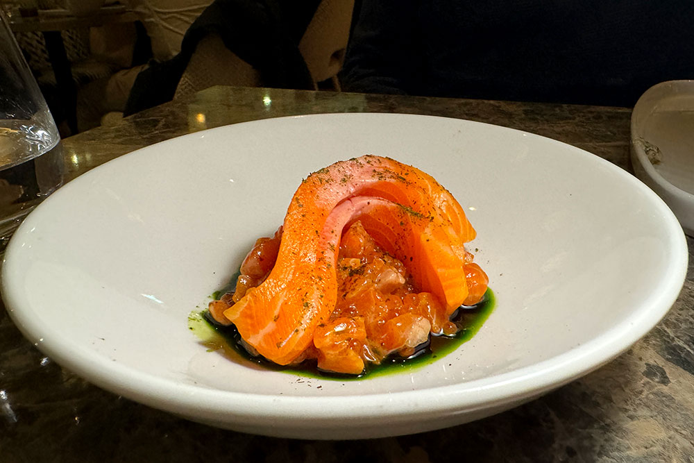 Faber (Hammersmith) - Chalkstream trout tartare