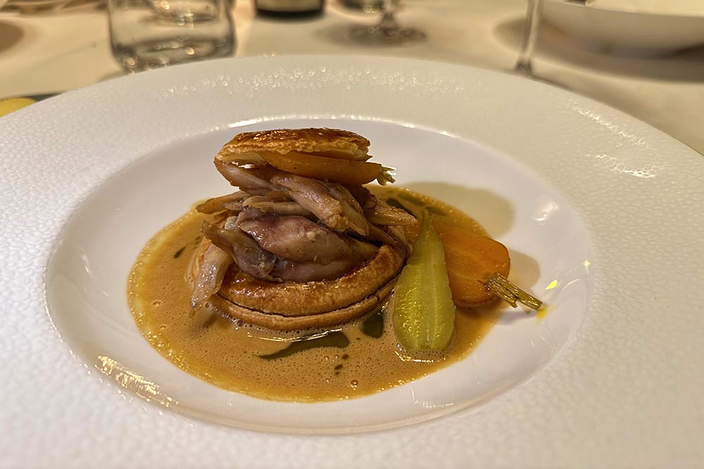 Ballynahinch Castle (Connemara, Ireland) - Rabbit vol au vent