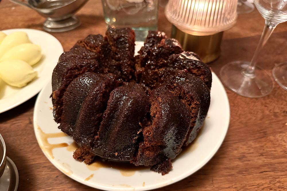 Hawksmoor Guildhall (City of London) - Sticky toffee pudding